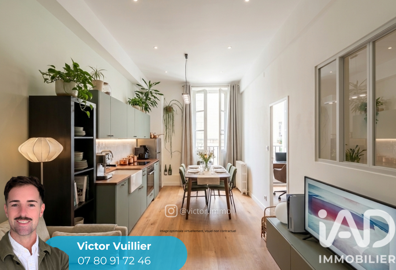 Vente Appartement 3 pièces — photo 1