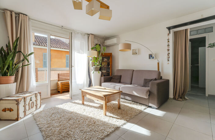 TOULON   MOURILLON / LA MITRE   T2 AVEC BALCON, APERÇU MER E — photo 4