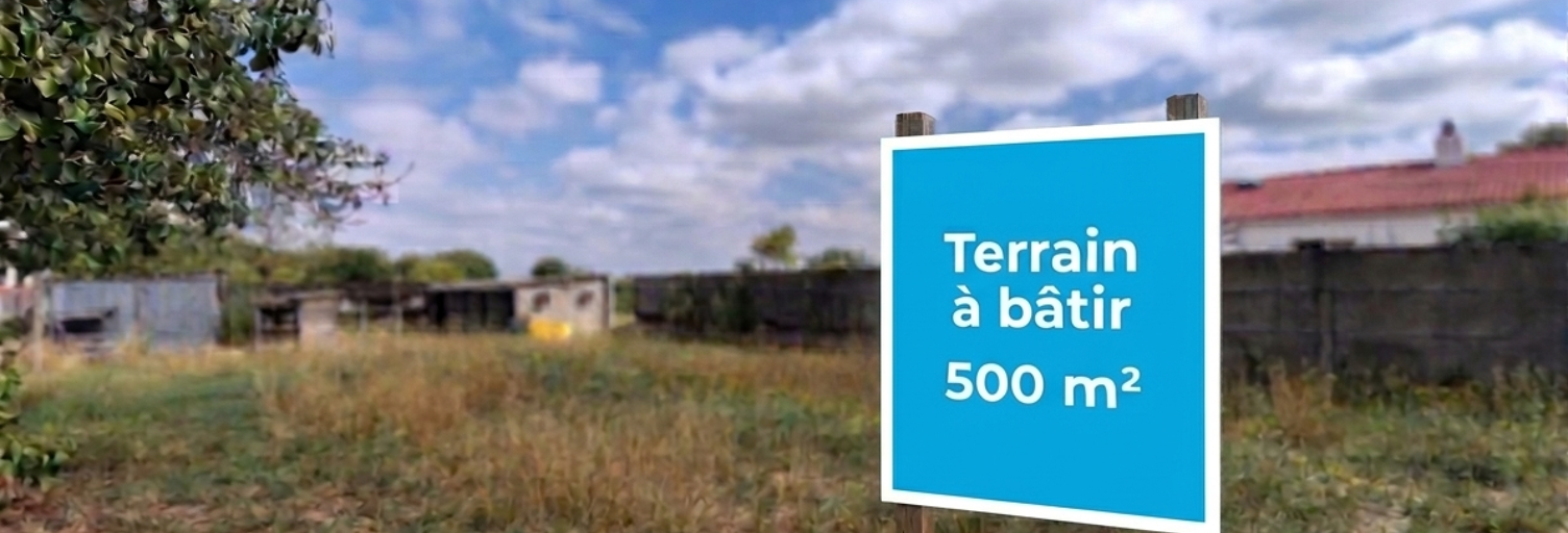 Terrain  500 m² à vendre à Le Fenouiller (85800)
