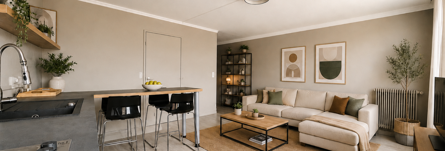 Appartement 2 Pièces 43 m² à vendre à Reims (51100)