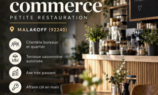 Commerce  120 m² à vendre à Malakoff (92240)