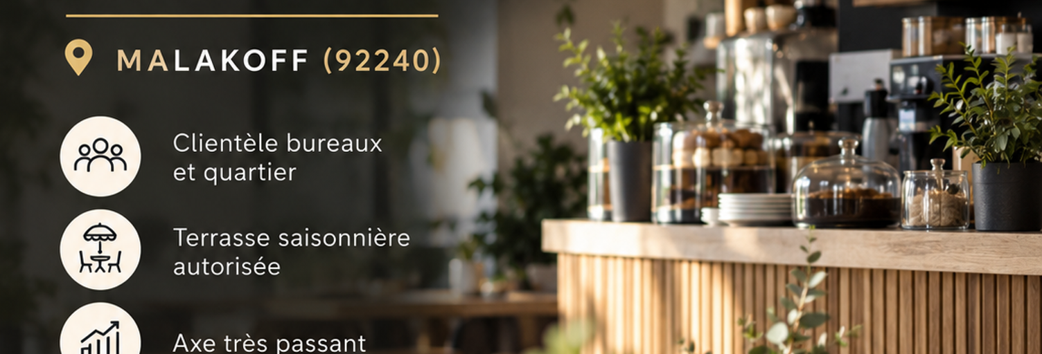 Commerce  120 m² à vendre à Malakoff (92240)