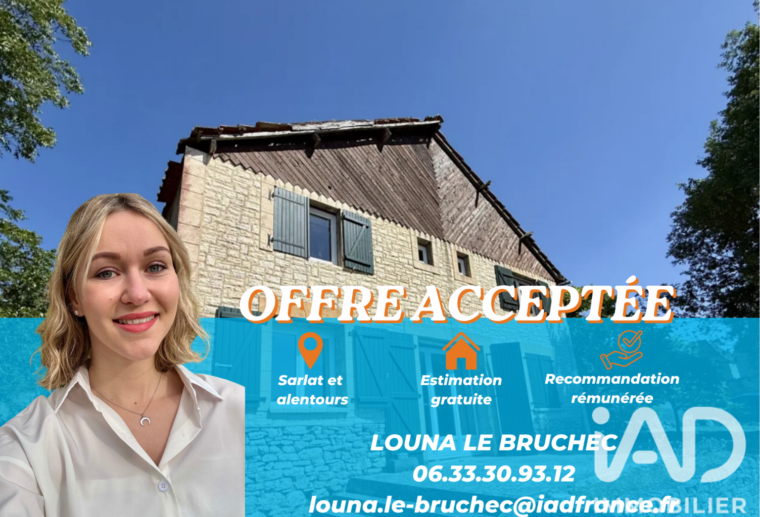 Vente Maison de campagne 5 pièces — photo 1