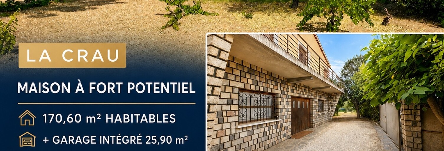 Maison 7 Pièces 170 m² à vendre à La Crau (83260)