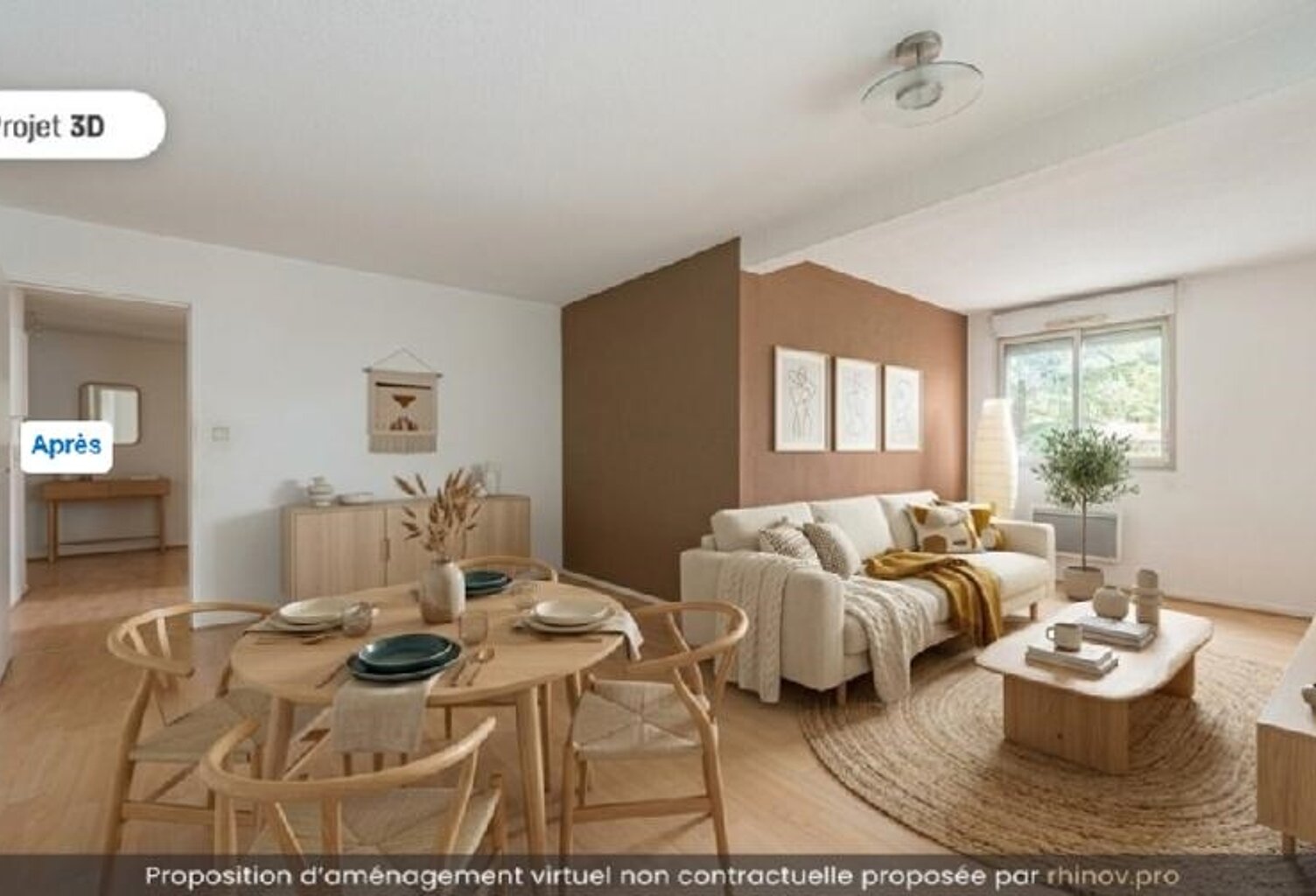 Appartement de 3 pièces principales — photo 1