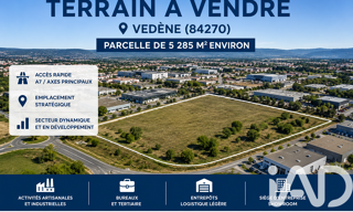 Terrain  5285 m² à vendre à Vedène (84270)