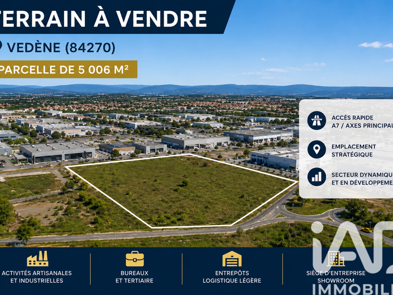Vente Terrain 5 006 m&sup2; — photo 1
