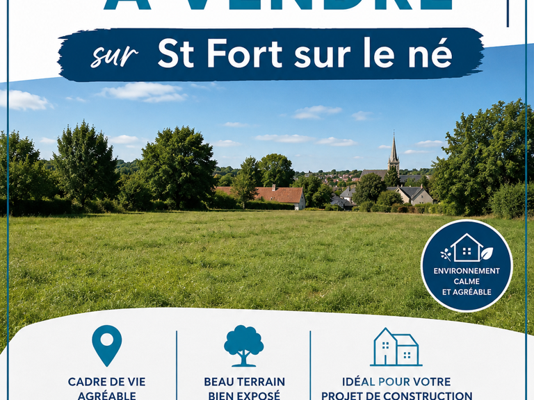 Vente Terrain à bâtir 560 m&sup2; — photo 1