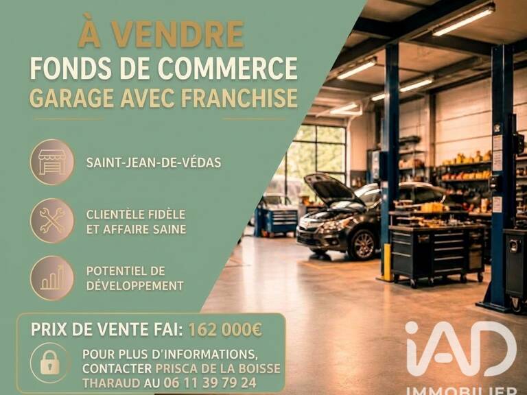 Vente Garage, Station-service 264 m&sup2; — photo 1