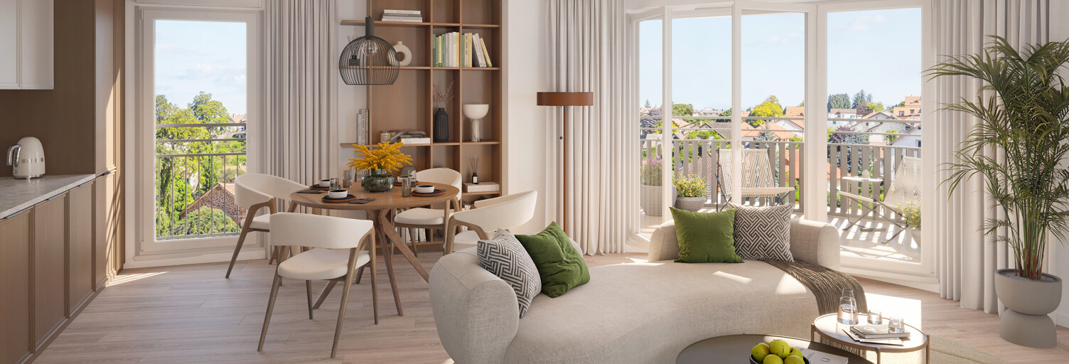 Appartement neuf T1, T2, T3, T4 Pièce 21 à 81 m² à vendre à L'Haÿ-les-Roses (94240)