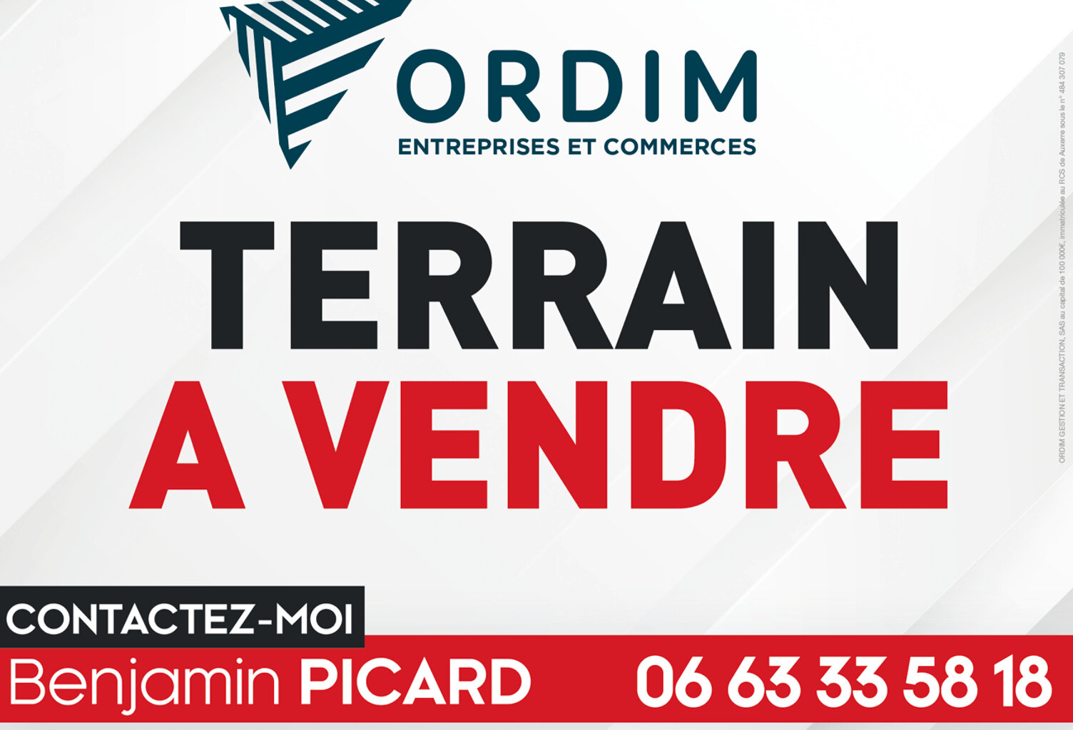 AUXERRE ZONE COMMERCIALE DES CLAIRIONS - EMPLACEMENT N°1 - TERRAIN COMMERCIAL DE  3479M² — photo 1