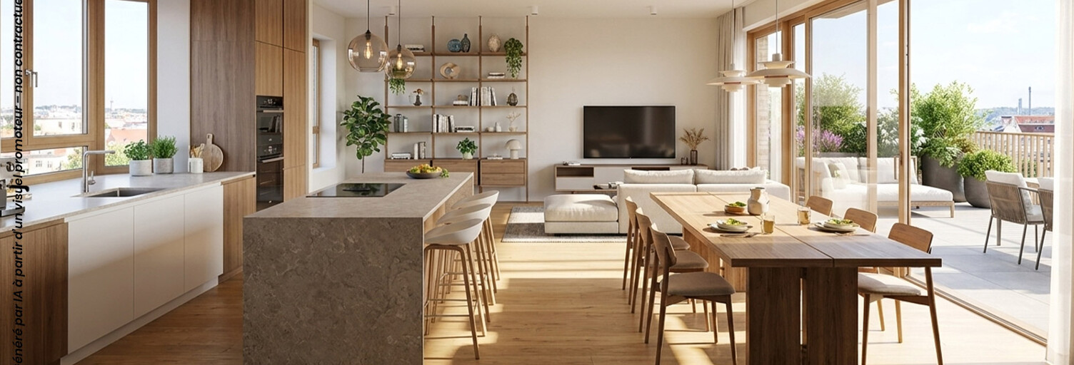 Appartement neuf T1, T2, T3, T4, T5 Pièce 30 à 100 m² à vendre à Montrouge (92120)