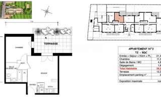 Appartement 1 Pièce 40 m² à louer à Toulouse (31200)
