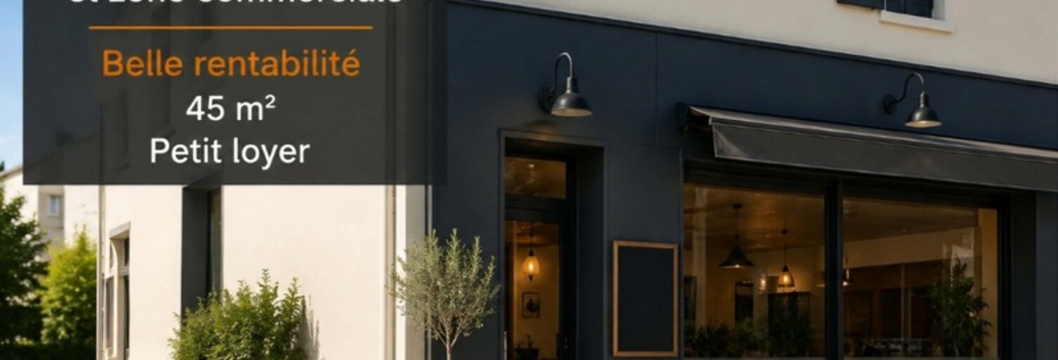 Commerce  45 m² à vendre à Redon (35600)