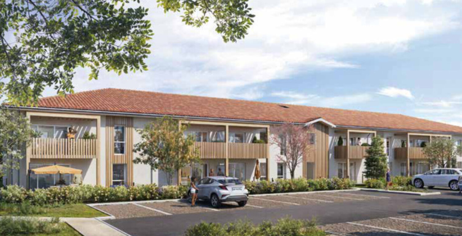 Appartement neuf T3 bis de 66,18 m² avec balcon – Programme neuf entre lac, forêt et océan à AUREILHAN — photo 1