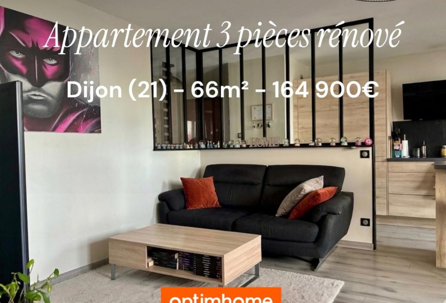 Appartement 3 pièces rénové à DIJON (21) — photo 1