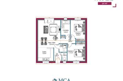Maison 5 pièces 305000 €