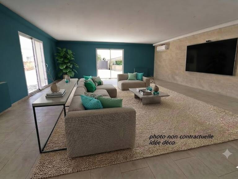Maison à vendre 4 pièces FLEAC (16) Plain pied, terrain 1000 m2 — photo 1