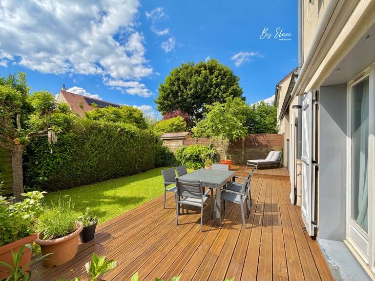 Maison de ville familiale sans travaux, 4 chambres, RER A à pied, jardin au calme sans vis-à-vis, Bussy-Saint-Georges (Seine-et-Marne) 77600, proche golf, tout à pied, Disney, à vendre — photo 1