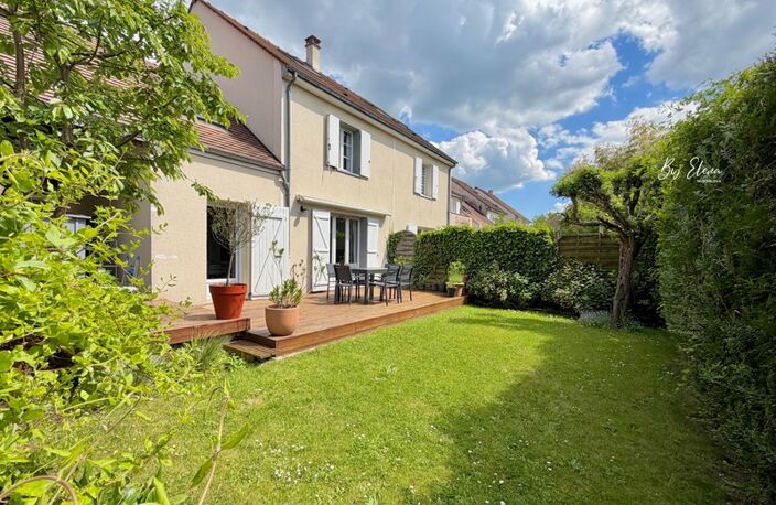 Maison de ville familiale sans travaux, 4 chambres, RER A à pied, jardin au calme sans vis-à-vis, Bussy-Saint-Georges (Seine-et-Marne) 77600, proche golf, tout à pied, Disney, à vendre — photo 4