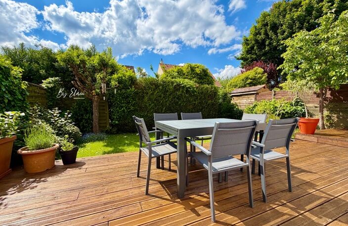 Maison de ville familiale sans travaux, 4 chambres, RER A à pied, jardin au calme sans vis-à-vis, Bussy-Saint-Georges (Seine-et-Marne) 77600, proche golf, tout à pied, Disney, à vendre — photo 5
