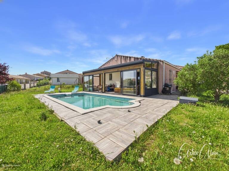 Maison de plain-pied avec piscine et vue sur la Montagne Noire — photo 1
