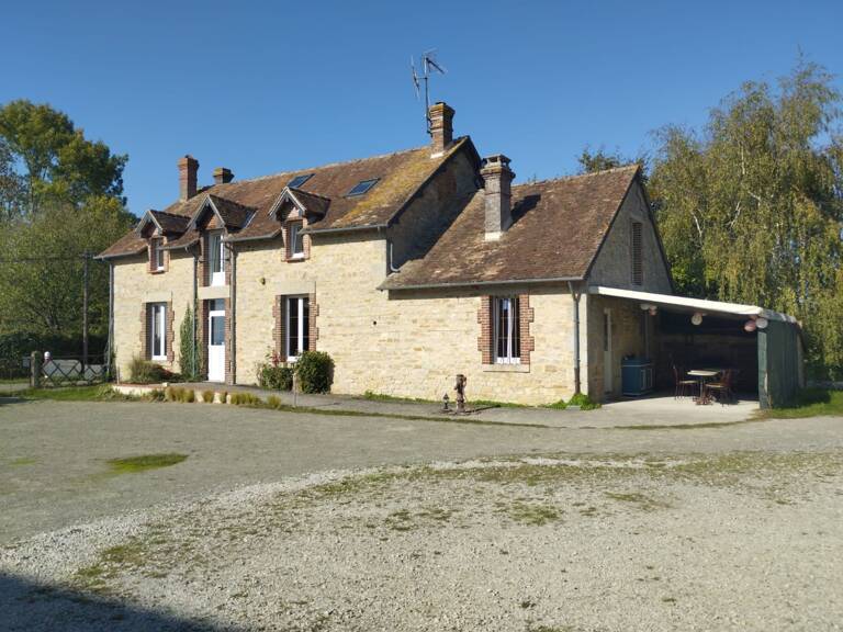 Propriété Corps de Ferme, 3 batisses en pierre, Batiments agricoles, gite & habitation de Qualité, proche LE PERCHE, ALENCON, 2h00 de PARIS, 45 Min LE MANS, 1h CAEN — photo 1