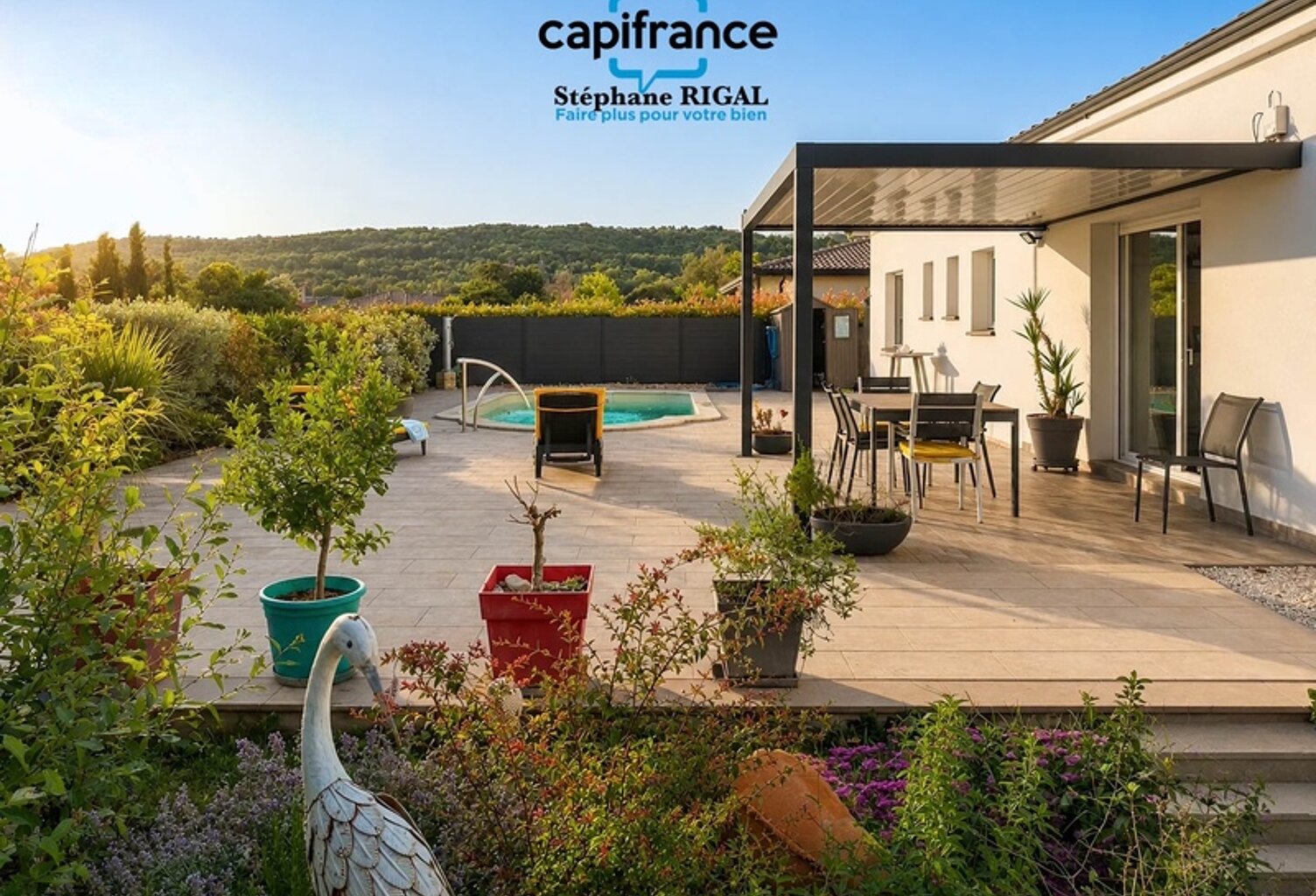 Maison à vendre 5 pièces Maison de 123 m2 habitables sur 800m2 de terrain et piscine — photo 1