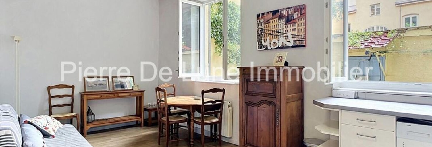 Appartement 2 Pièces 37 m² à vendre à Lyon 1 (69001)