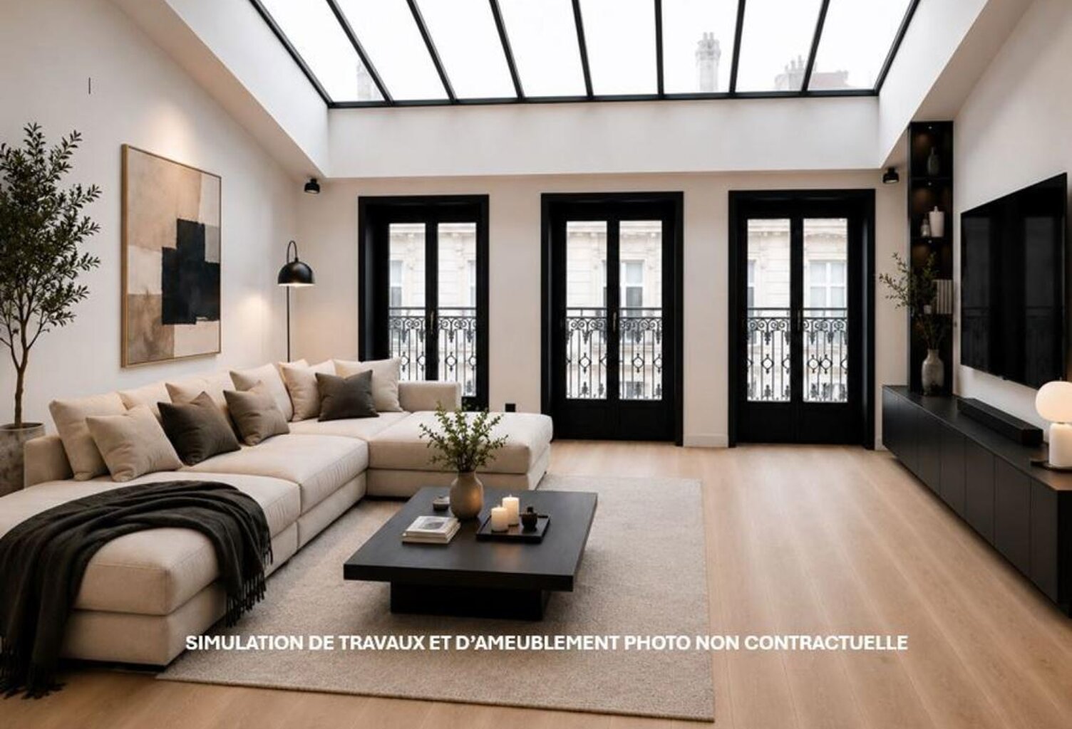 Presqu'île, dernier étage, 124m2, verrière exceptionnelle — photo 1