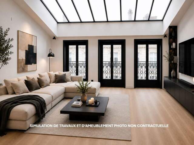 Presqu'île, dernier étage, 124m2, verrière exceptionnelle — photo du bien