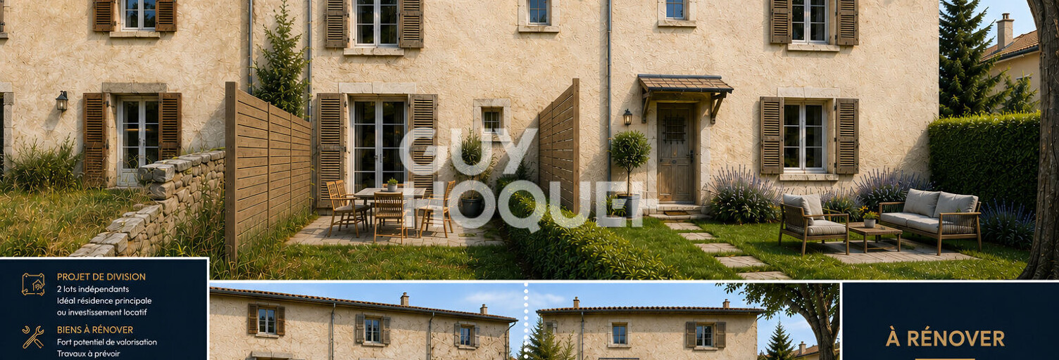 Maison 4 Pièces 90 m² à vendre à Mionnay (01390)