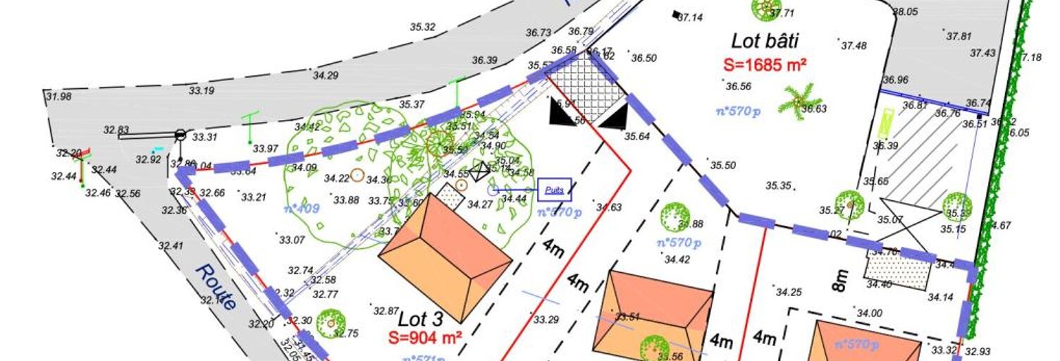 Terrain  904 m² à vendre à Saint-Étienne-d'Orthe (40300)