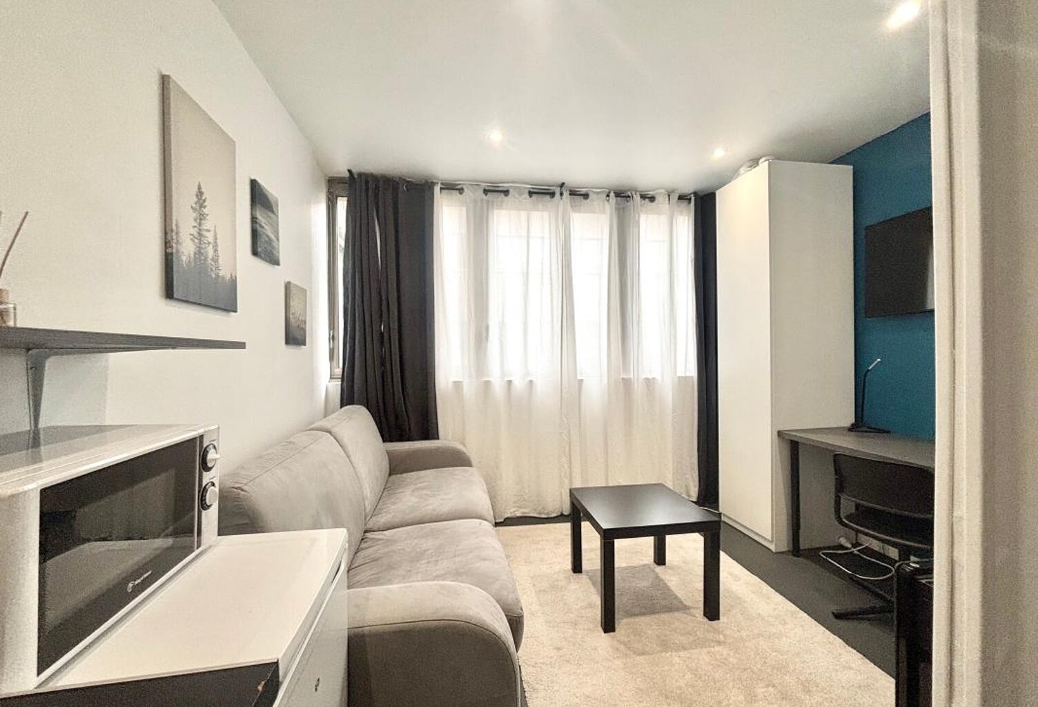 Campus Santé-Brabois : Studio meublé — photo 1
