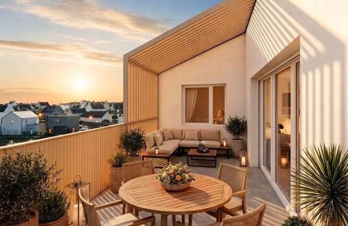 ROSCOFF Appartement T3 neuf avec balcon — photo 3