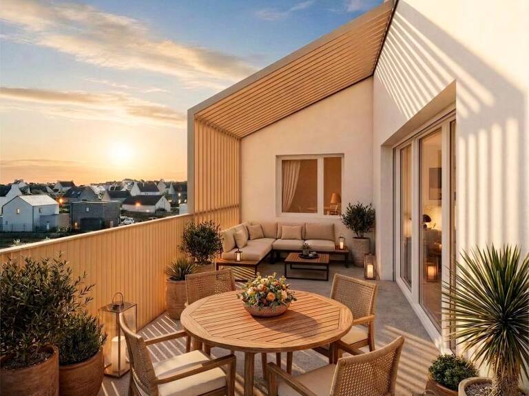 ROSCOFF Appartement T2 neuf avec balcon — photo 1