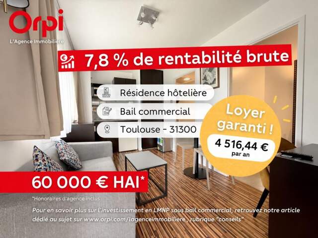 Appartement T1 bis - TOULOUSE (31300) — photo du bien