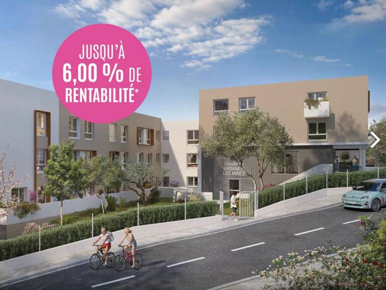ALÈS (30) — Résidence Urbanéo Les Mines | Studios & 2 Pièces neufs | LMNP | Idéal investisseur — photo 1