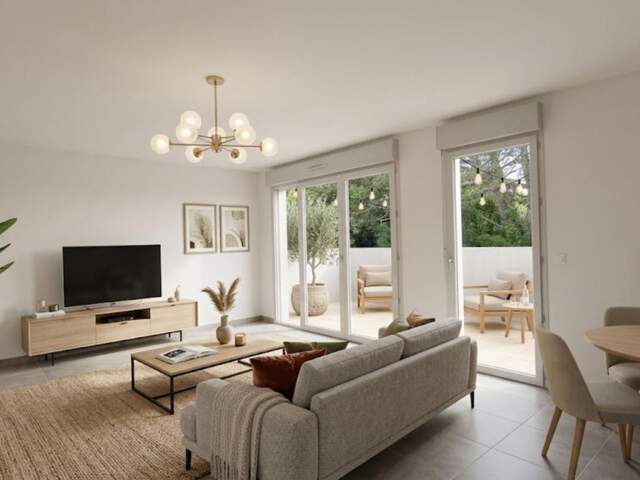 APPARTEMENT NEUF TYPE 4 AVEC SPACIEUSE TERRASSE ET JARDIN  --  PARKING PRIVATIF EN SOUS-SOL ET BELLES PRESTATIONS -- LIVRAISON IMMÉDIATE !! — photo du bien