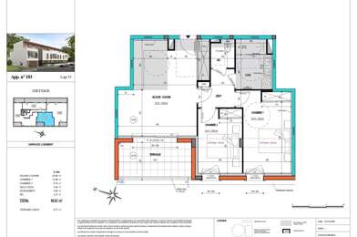 Appartement 3 pièces 349000 €