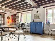 RARE BELLE LONGÈRE DE CHARME EN PIERRE  302m²  AVEC PISCINE, SAUNA, DPE D,  PROCHE GARE  (PARIS 1H10) — photo 2