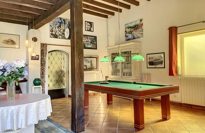 RARE BELLE LONGÈRE DE CHARME EN PIERRE  302m²  AVEC PISCINE, SAUNA, DPE D,  PROCHE GARE  (PARIS 1H10) — photo 4