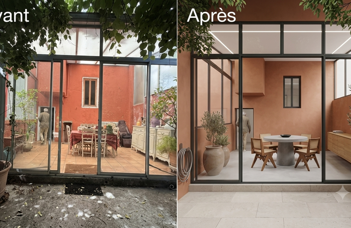 PEYROLLES EN PCE : MAISON DE VILLAGE AVEC JARDIN — photo 5