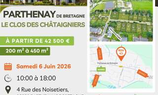 Terrain  336 m² à vendre à Parthenay-de-Bretagne (35850)