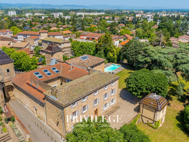 PROPRIÉTÉ D'EXCEPTION DU XIII SIÈCLE AUX PORTES DE LYON — photo 1