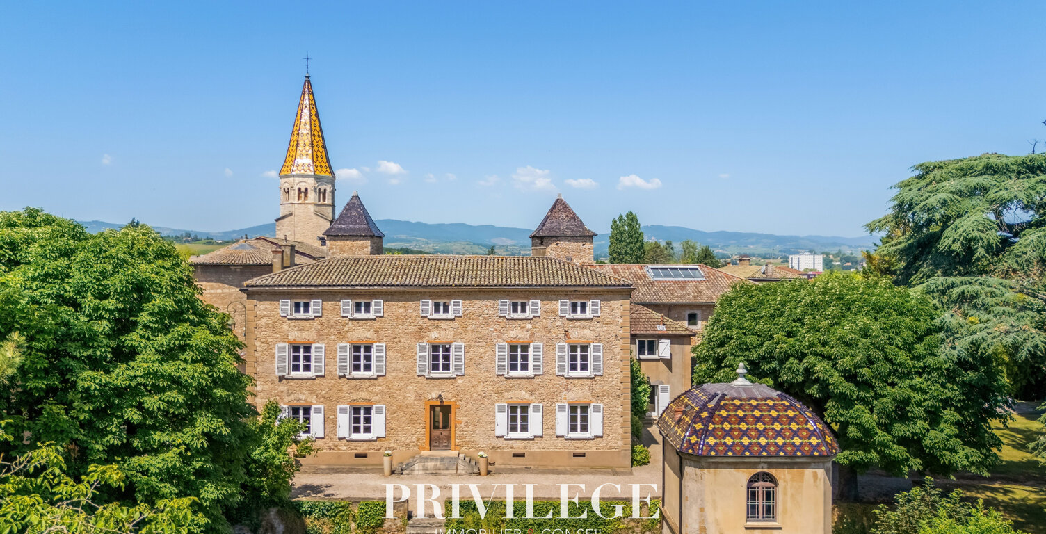 DEMEURE HISTORIQUE D'EXCEPTION AUX PORTES DE LYON — photo 1