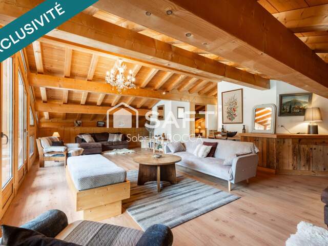 Chalet individuelle et Authentique avec magnifique vue a 100 m des telesiege — photo du bien