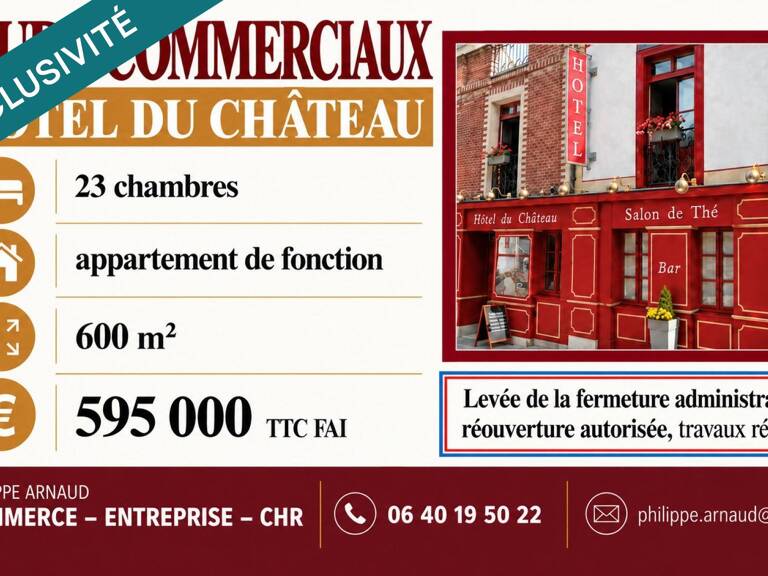 Murs commerciaux  Hôtel — photo 1