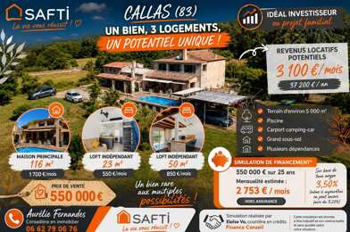 Maison 7 pièces 550000 €