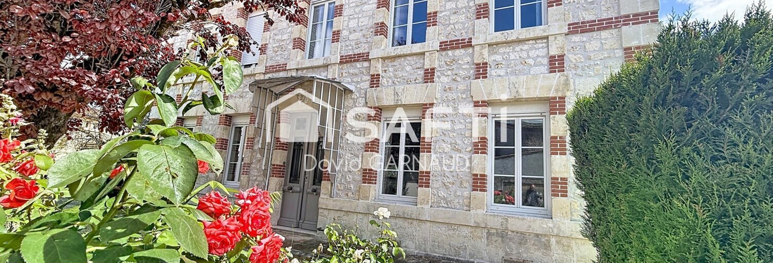 Maison 6 Pièces 180 m² à vendre à Châteauneuf-sur-Charente (16120)